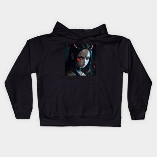 Devil girl Kids Hoodie